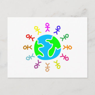 Stick World Postcard
