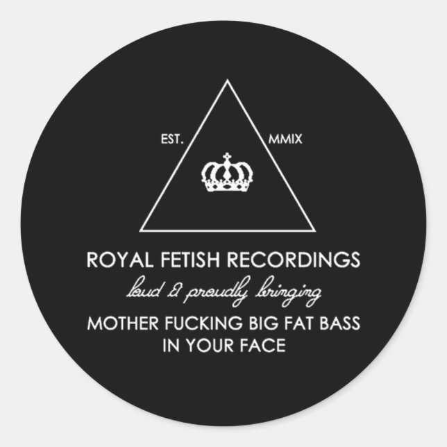 Sticka Classic Round Sticker (Front)