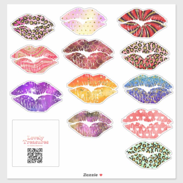 Sticker 12 pillows - Large (Sheet)