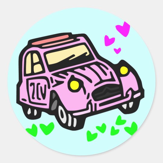 sticker 2cv
