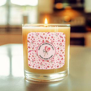 Sticker 3in Square or Round Hugs Valentines Sweets