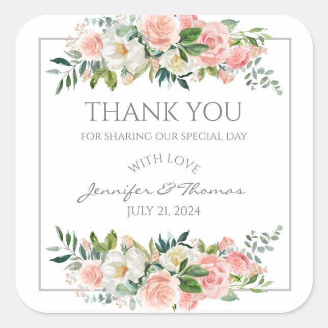 Sticker A Magical Rose Garden (Front)