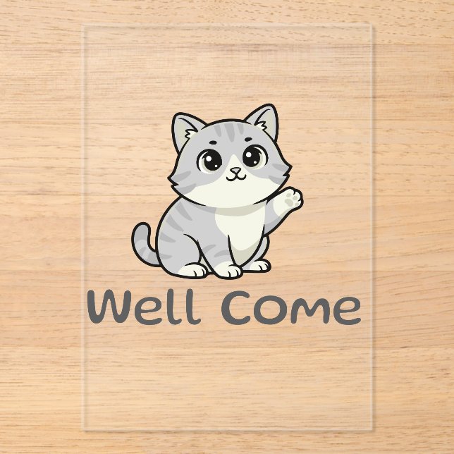 Sticker Acrylic Invitations (Front)