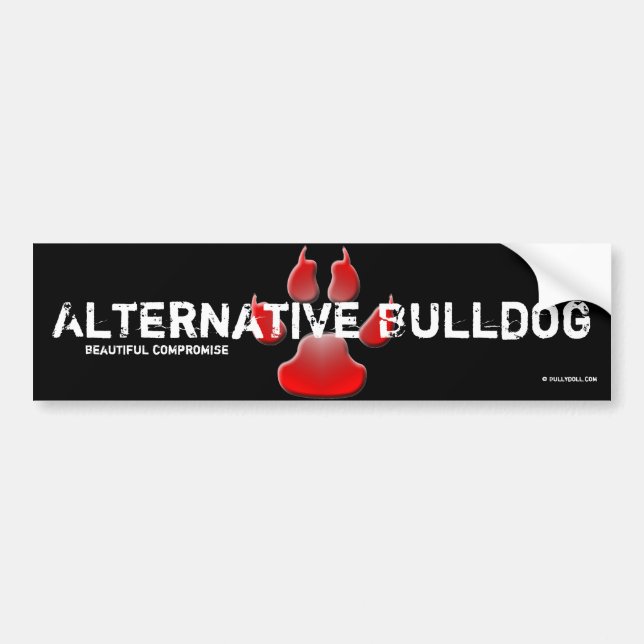 Sticker Alternative Bulldog (Front)