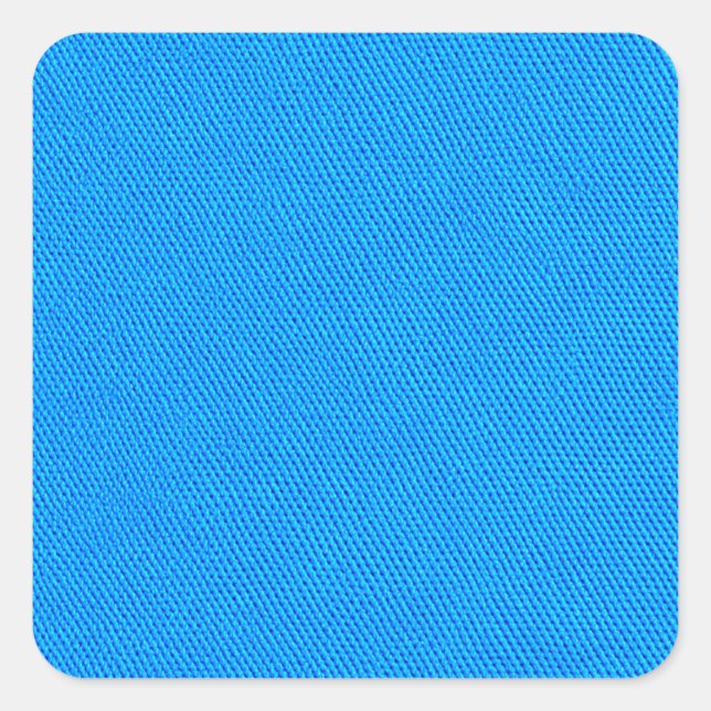 Sticker, blue background square sticker (Front)
