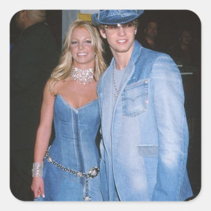 Sticker Britney Spears & Justin Timberlake 