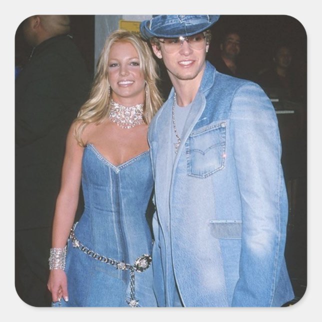 Sticker Britney Spears & Justin Timberlake  (Front)