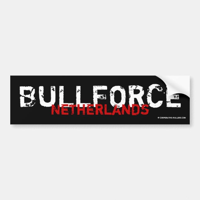 Sticker Bullforce (Front)