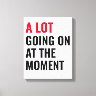 Sticker Canvas Print