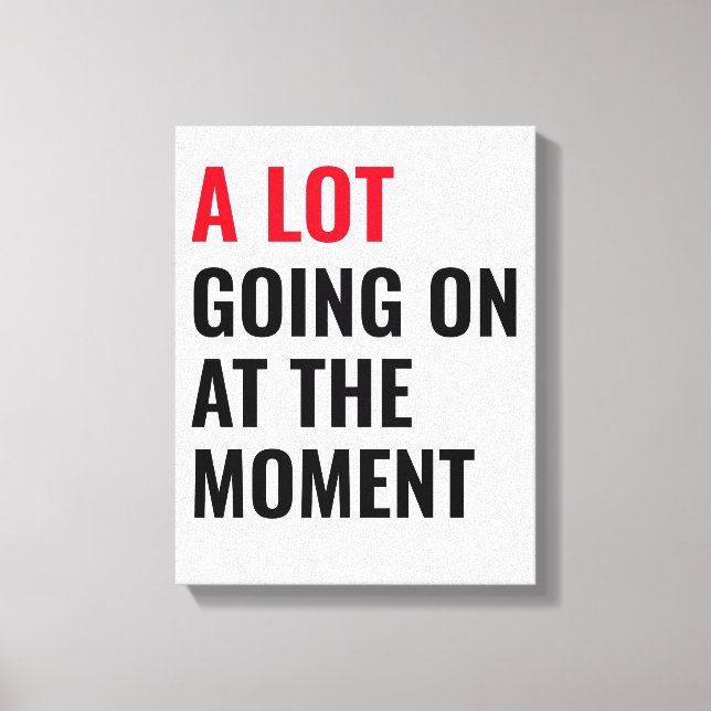 Sticker Canvas Print (Front)