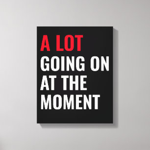 Sticker Canvas Print