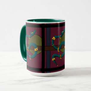 Sticker Carré Snake Mug