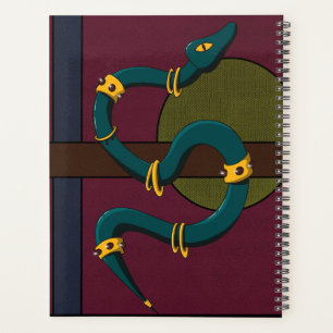 Sticker Carré Snake Planner