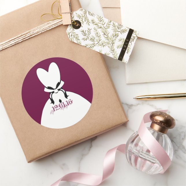 Sticker Change colour to coordinate with your even (Gifting)