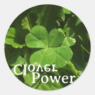 Sticker 'Clover Power'