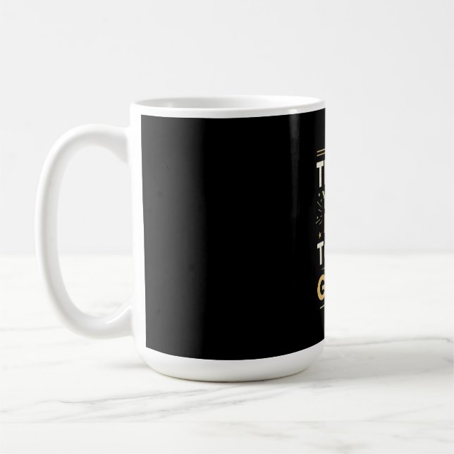 Sticker Coffee Mug (Left)