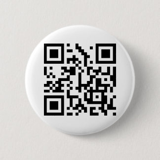 sticker contagious qr code qr code 6 cm round badge