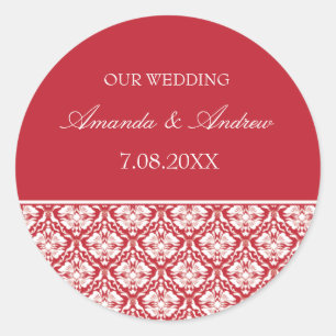 Sticker ~ Damask Stripe 2