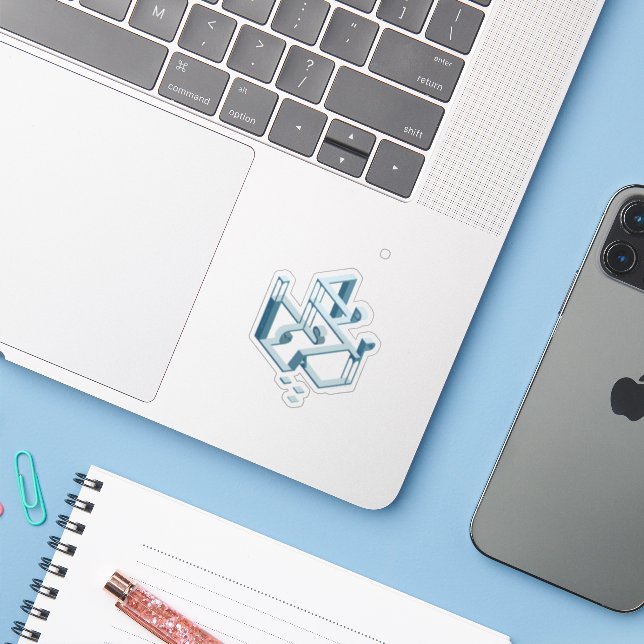 Sticker - Design 1 (Laptop w/ iPhone)
