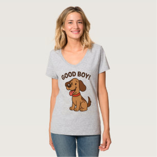  Sticker Dog 🐶   Cute Cartoon Pup with Fun Vibes T-Shirt
