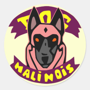 sticker dog malinois