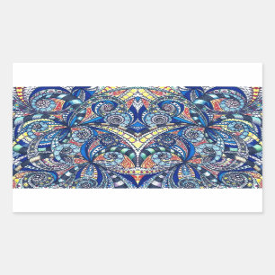 Sticker Drawing floral abstract