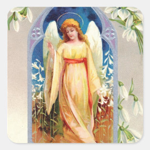 Sticker: Easter Blessings Square Sticker