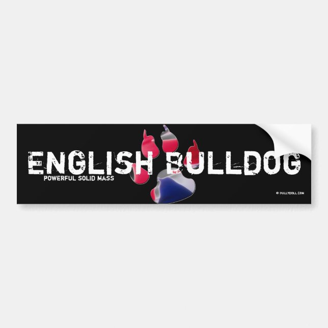 Sticker English Bulldog (Front)