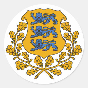 Sticker - Estonian Crest/Eesti Vapp
