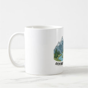 Sticker Explore Nature & Montagnes Coffee Mug