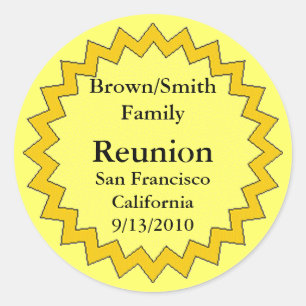 Sticker - Family Reunion Medallion