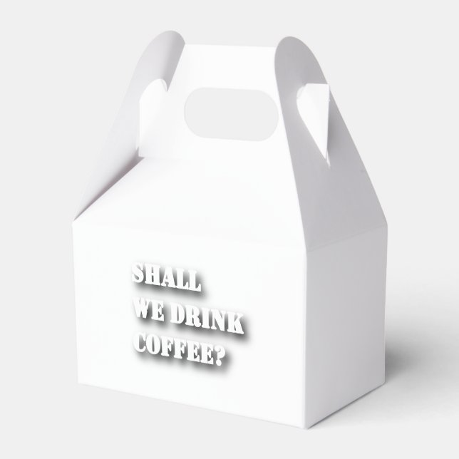 Sticker Favour Box (Front Side)