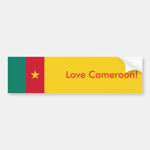 Sticker Flag of Cameroon