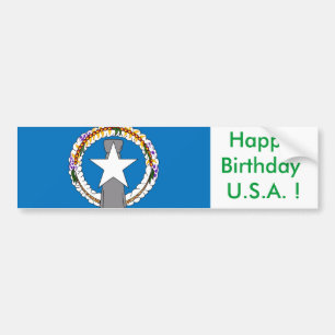 Sticker Flag of Northern Mariana Islands