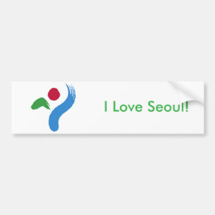 Sticker Flag of Seoul, South Korea