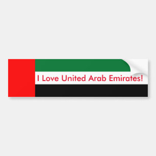 Sticker Flag of United Arab Emirates