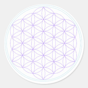 Sticker Flower of Life watervitalizer