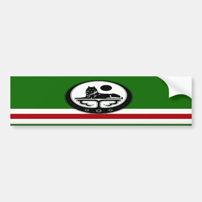 Sticker for car chechen (Front)