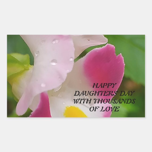 STICKER FOR DAUGHTERS DAY (Front)