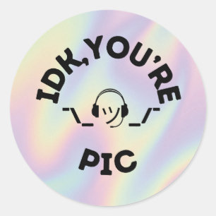 Sticker for flight instructors and future pilots