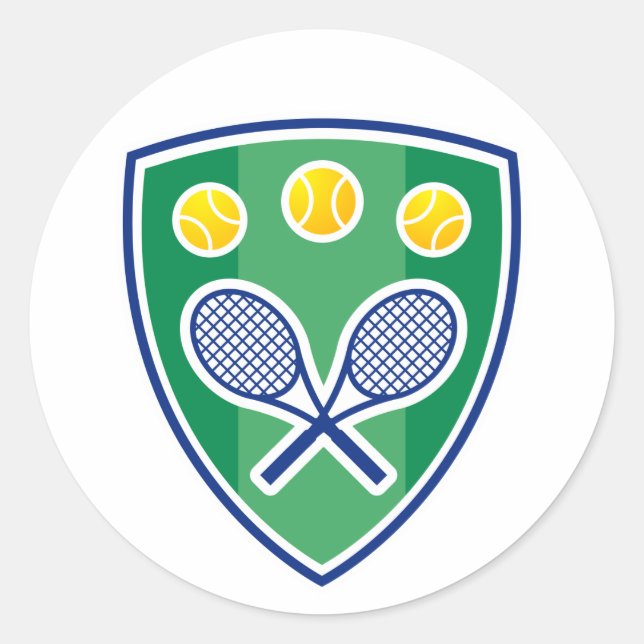 Sticker for tennis players (Front)