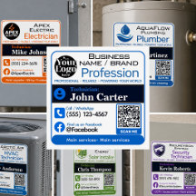 Sticker for Your Profession | Custom Service Conta