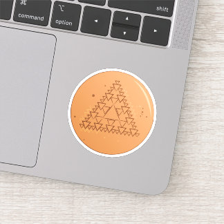 Sticker Game Dalgona Multiple Triangle