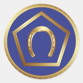 Sticker: Germanna Foundation Logo Classic Round Sticker