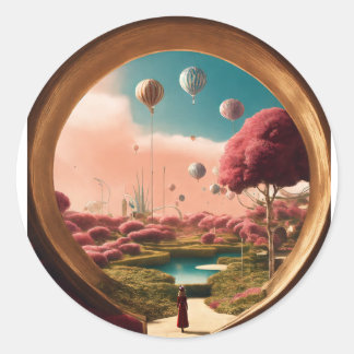 Sticker gift wrapping 