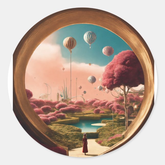 Sticker gift wrapping  (Front)