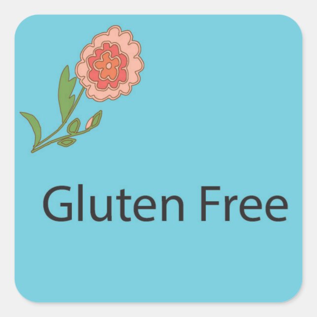 Sticker Gluten Free Label (Front)