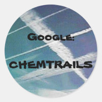 Sticker: Google Chemtrails