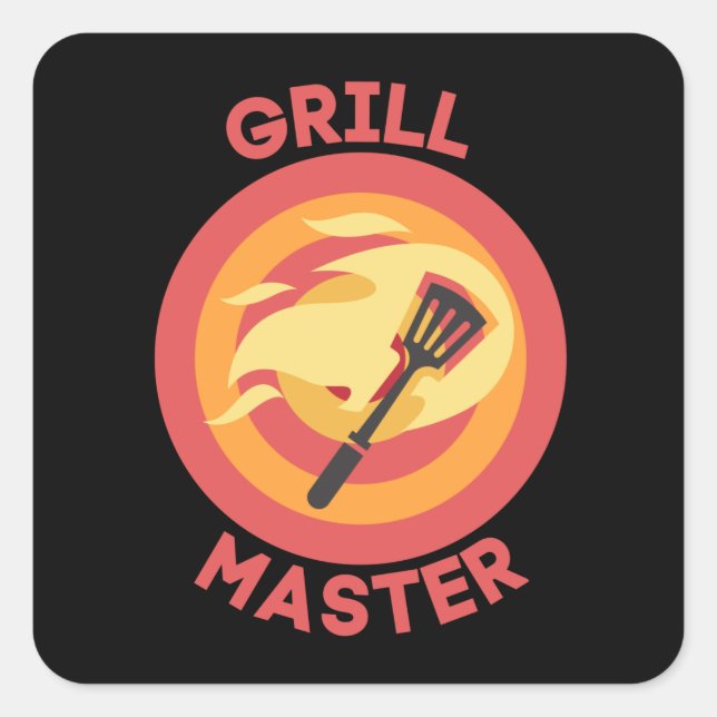 STICKER -GRILL MASTER (Front)