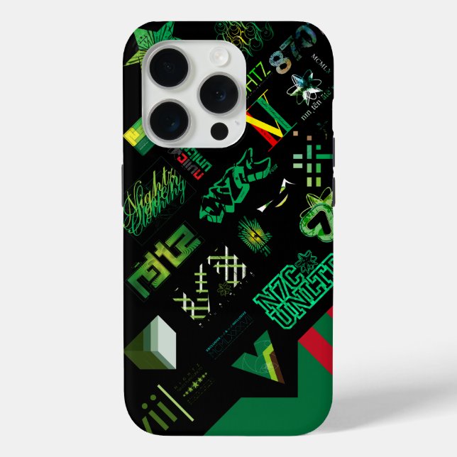 Sticker[GRN] v1.5 Case-Mate iPhone Case (Back)
